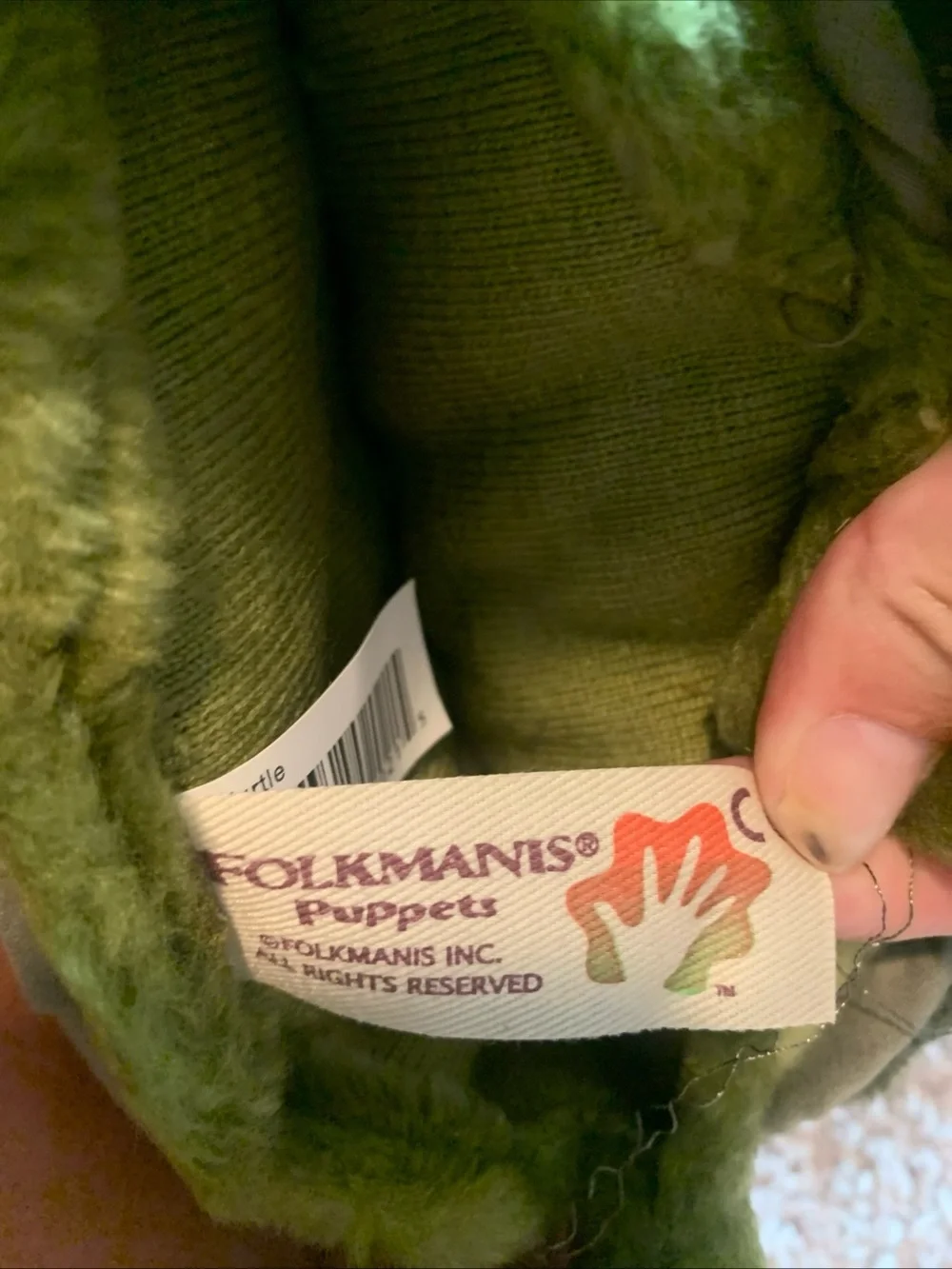 Bundle of 3 Folkmanis Turtle Puppets